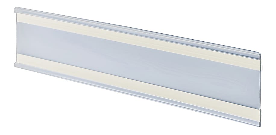 Azar Displays Plastic Adhesive-Back Name Plates, 3