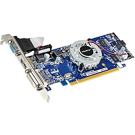 Gigabyte Ultra Durable 2 GV-R523D3-1GL Radeon R5 230 Graphic Card - 625 MHz Core - 1 GB DDR3 SDRAM - PCI Express 2.1 x16 - Low-profile - Single Slot Space Required
