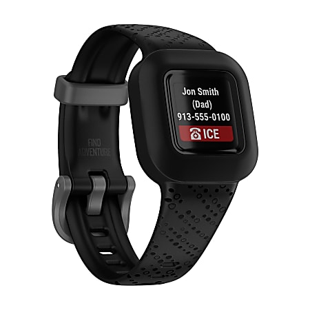 Garmin vívofit Jr. 3 Fitness Tracker, Black Cosmic