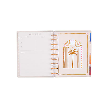 Happy Planner MonthlyWeekly Classic Disc Bound Academic Planner 7