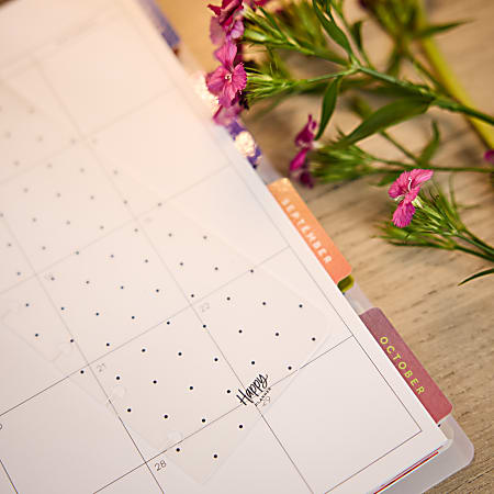 Happy Planner MonthlyWeekly Classic Disc Bound Academic Planner 7
