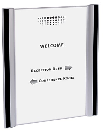 ALBA Document Holder For Walls And Doors, 8 1/2" x 11"