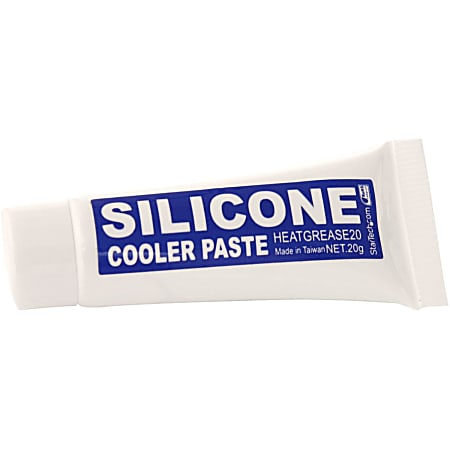 StarTech.com 20g Tube CPU Thermal Paste Grease Compound for Heatsinks  Improve the Heat Transfer between a CPU and Heatsink through a  CeramicSilicone Compound thermal compound thermal paste cpu paste thermal  grease heat