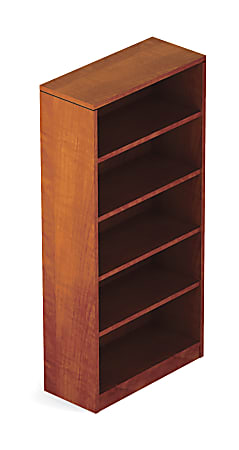 Offices To Go™ Superior Laminate Series Book Case, 4 Shelves, 71"H x 32"W x 14"D, American Dark Cherry