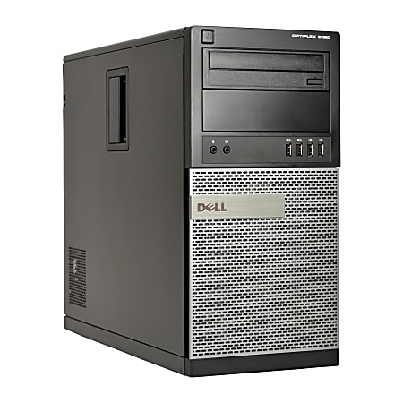Dell™ Optiplex 9020 Refurbished Desktop PC, Intel® Core™ i7-4770, 8GB Memory, 2TB Hard Drive, Windows® 10 Pro, DVD-Writer, OD1-20503