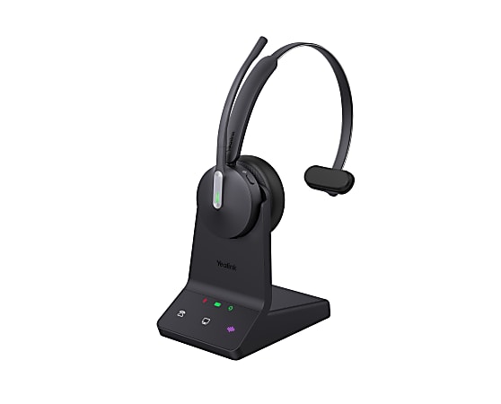 Yealink Mono UC Wireless Headset, Black, YEA-WH64-MONO-UC