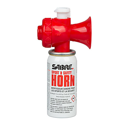 SABRE Sport &amp; Safety Horn, White/Blue