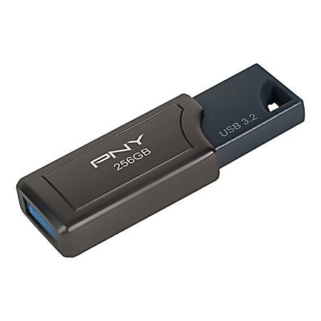 PNY PRO Elite V2 USB 3.2 Gen 2 Flash Drive, 256GB, Black