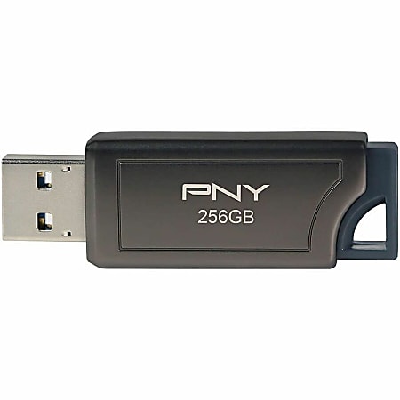 PNY PRO Elite V2 USB 3.2 Gen 2 Flash Drive 256GB Black - Office Depot