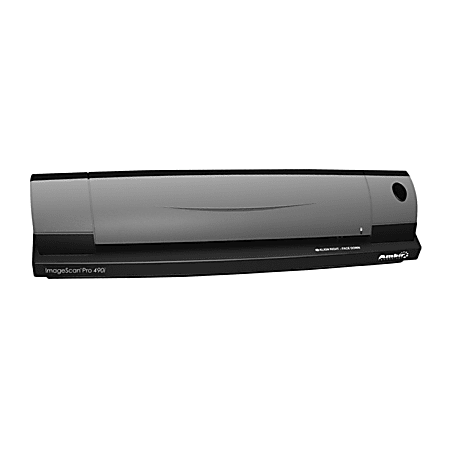 ImageScan Pro DS490 ?Duplex Document Scanner Bundled w/AmbirScan Pro - 48-bit Color - 8-bit Grayscale - USB