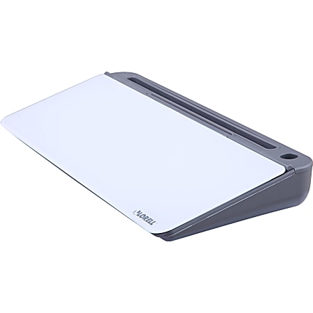 Lorell® Dry-Erase Notepad, 2 3/4" x 8 1/4", White/Gray