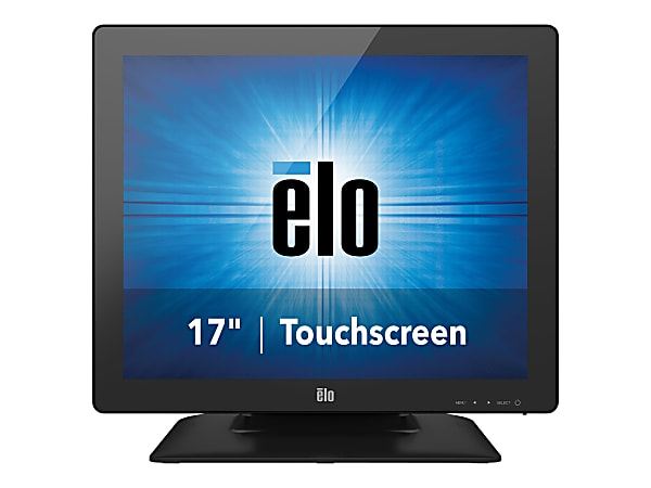 Elo Desktop Touchmonitors 1723L iTouch Plus 17" LED Monitor, Black, E785229