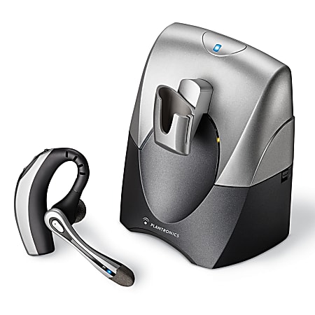 Plantronics® Voyager™ 510S Bluetooth® Headset System, Gray