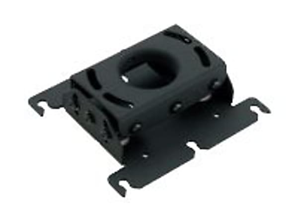 Chief RPA Series RPA203 - Mounting component (ceiling mount, interface bracket) - for projector - steel - black - for Christie LW650; Dukane ImagePro 8100; Hitachi ED-A111; CP-A200, WX11000, X10000; LG CF3D