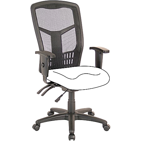 Lorell® Ergomesh High-Back Multifunction Chair Frame, Black