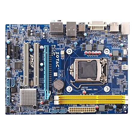 Zotac H87MAT-A-E Desktop Motherboard - Intel H87 Express Chipset - Socket H3 LGA-1150