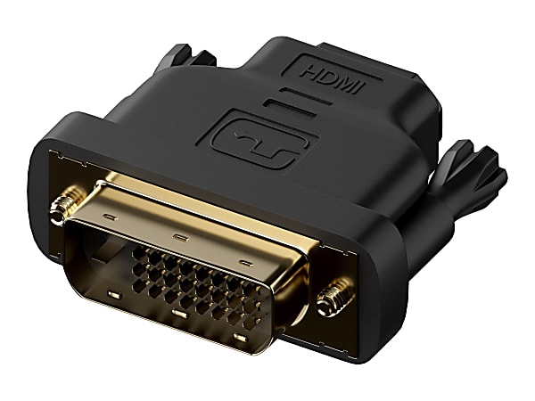 Unirise HDMI/DVI Video Adapter - HDMI Female Digital Video - DVI-D (Dual-Link) Male Digital Video