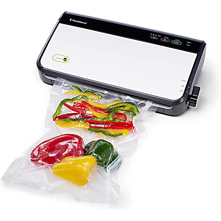 Foodsaver Vacuum Sealer Machine System With Handheld Vacuum Sealer, 6-1/2”H x 11”W x 18-7/16”D, White