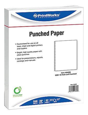 Printworks® Printer and Copy Paper - 500 Pack - White, 8.5 x 11 in