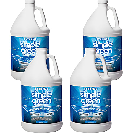 Simple Green Extreme Aircraft/Precision Cleaner - 1 gal - Unscented - 4 / Carton - Clear Simple Green Extreme Aircraft/Precision Cleaner - 1 gal - Unscented - 4 / Carton - Clear