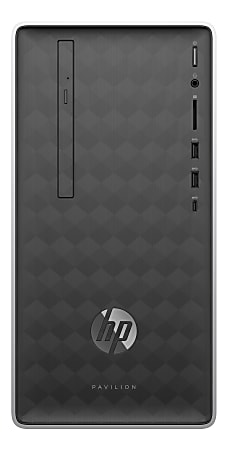 HP Pavilion 590-a0010 Desktop PC, AMD A9, 4GB Memory, 1TB Hard Drive, Windows® 10 Home