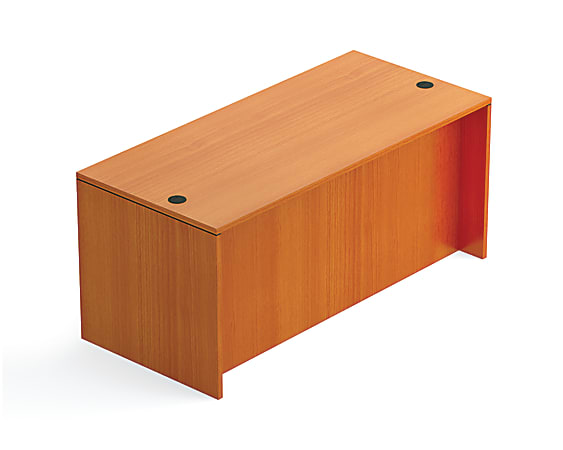 Offices To Go™ Superior Laminate Series Desk, Rectangular Desk Shell, 29 1/2"H x 66"W x 30"D, American Cherry