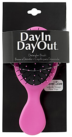 Day In Day Out Mini Detangler Travel Brush, Multicolor