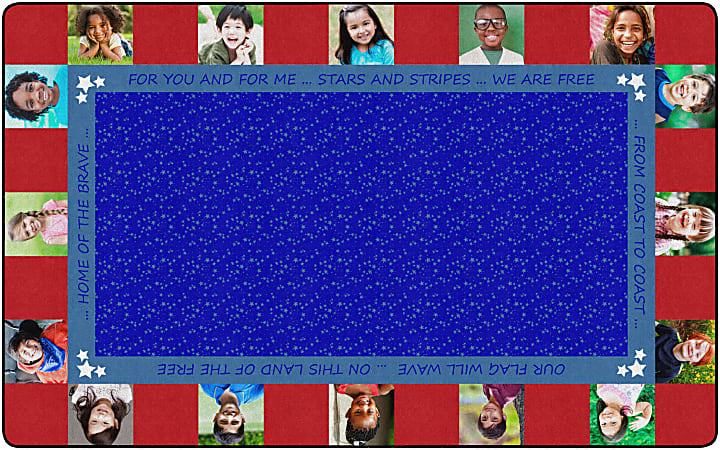 Flagship Carpets We Are The Future Area Rug, 7'6"H x 12'W