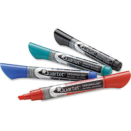  Quartet Dry Erase Markers, Chisel Point, Low Odor, Assorted  Colors, 8-Pack (79908A) : Office Products