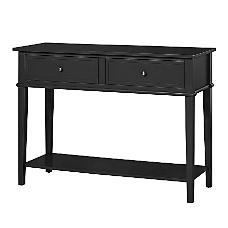 Ameriwood™ Home Franklin Rectangle Console Table, Black