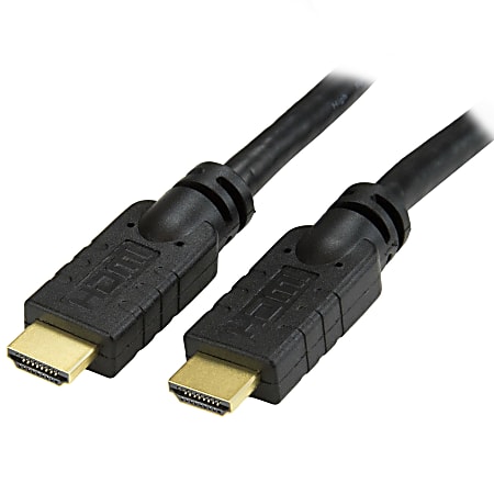 StarTech High-Speed HDMI Cable With Ethernet, 20&#x27;, Black