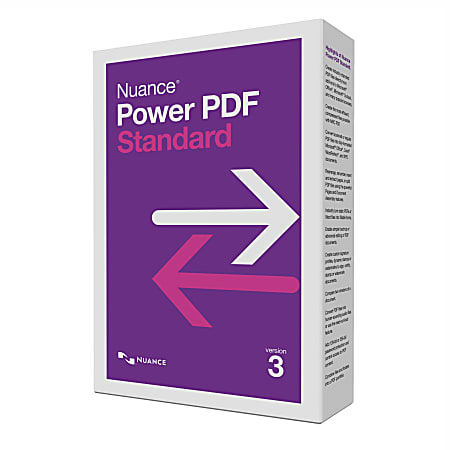 Nuance Power PDF Standard 3.0, Disc