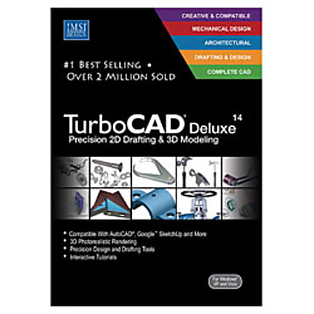 TurboCAD® Deluxe 14, Traditional Disc