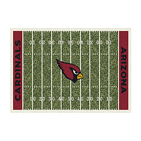 Imperial NFL Homefield Rug, 4' x 6', Arizona Cardinals