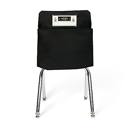 Seat Sack Seat Sack Chair Pocket, 14" x 14-1/2", Black