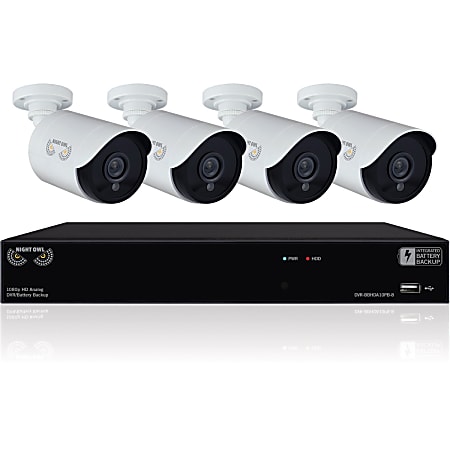 Night Owl B-10PH-842BB Video Surveillance System - Digital Video Recorder, Camera - 1080 Camera Resolution - HDMI