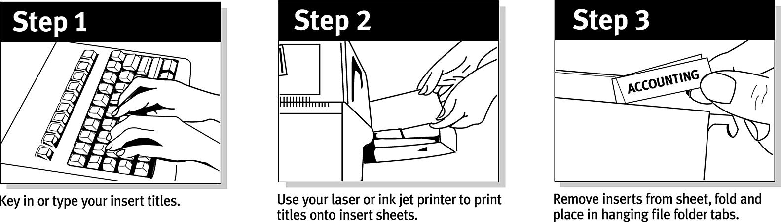 Avery Printable Tab Inserts For Hanging File Folders 15 Cut For 2 Tabs Avery Printable Tab Inserts For Hanging File Folders 15 Cut For 2 Tabs