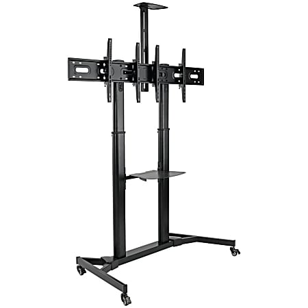 Eaton Tripp Lite Series Dual Screen Mobile TV Floor Stand Cart-Adjustable 35-45in - Cart (fasteners, wrench) -  - DMCSD3545M
