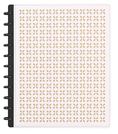 TUL® Discbound Notebook, Letter Size, 60 Sheets, Rose Gold