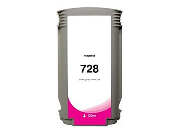 Clover Imaging Group Wide Format - 130 ml - magenta - compatible - ink cartridge (alternative for: HP 728) - non-OEM - for HP DesignJet T730, T830