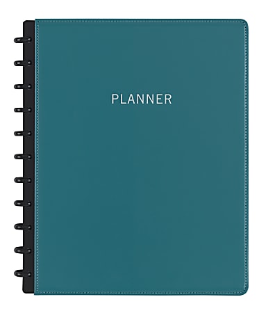 TUL® Discbound Monthly Planner, Letter Size, Teal, January to December 2020