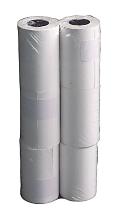 Domtar Thermal Receipt Paper Rolls, 2-1/4" x 85', White, Total Qty 9