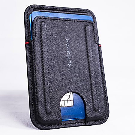 KeySmart MagSlim Wallet MagSafe Compatible Wallet For iPhone Black - Office  Depot