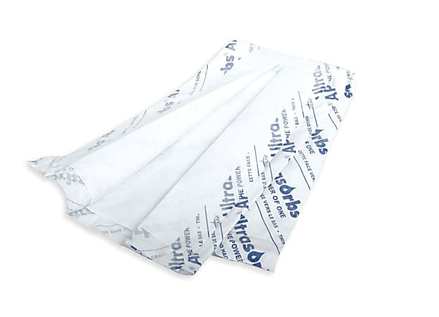 Ultrasorbs AP Air-Permeable Dry Pads, 10" x 16", White, 10 Per Bag, Case Of 10 Bags