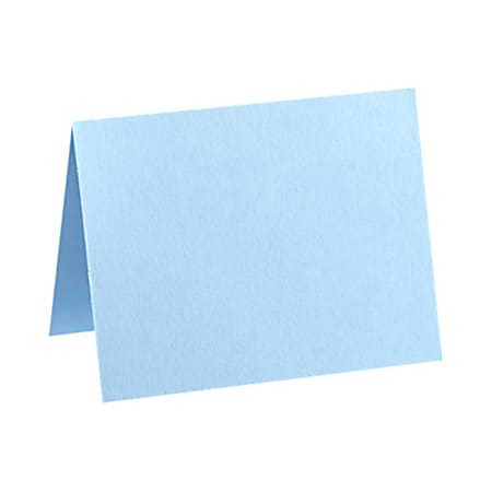 LUX Folded Cards, A1, 3 1/2" x 4 7/8", Baby Blue, Pack Of 250