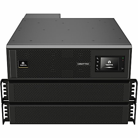 Vertiv Liebert ITA2 UPS 10kVA/10kW; 208/120VAC (220/127VAC) - 3-phase 4 Wire with SNMP card, 1 pair of ITA2 Li-ion battery (ITA2-08KRT2087UN)