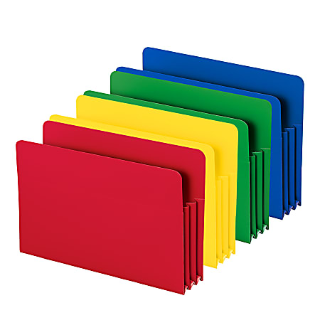 Smead Poly Expanding File Pockets Legal Size 3 12 Expansion