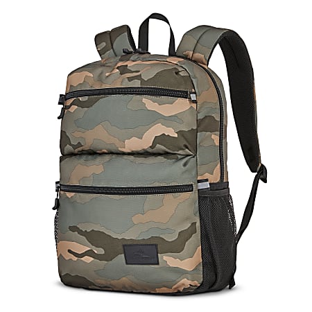 High Sierra Everclass Laptop Backpack With 15.6" Laptop Pocket, Natural Camo