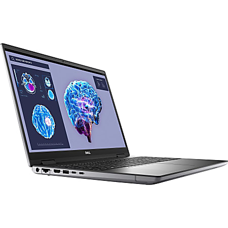 Dell Precision 7000 7680 16" Mobile Workstation - Intel Core i7 - 32 GB Total RAM - 512 GB SSD - Gray - Windows 11 Pro - NVIDIA RTX A1000 with 6 GB