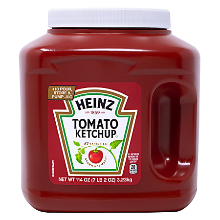 Heinz Tomato Ketchup Jug, 114 Oz